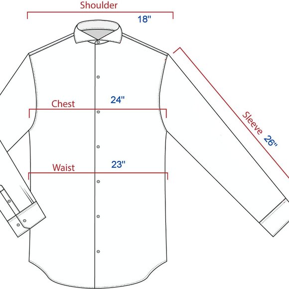 Ricky Singh Casual Shirt, XL, BDC, Gray/White Marled, Contrasting Inner Cuffs - Picture 8 of 8